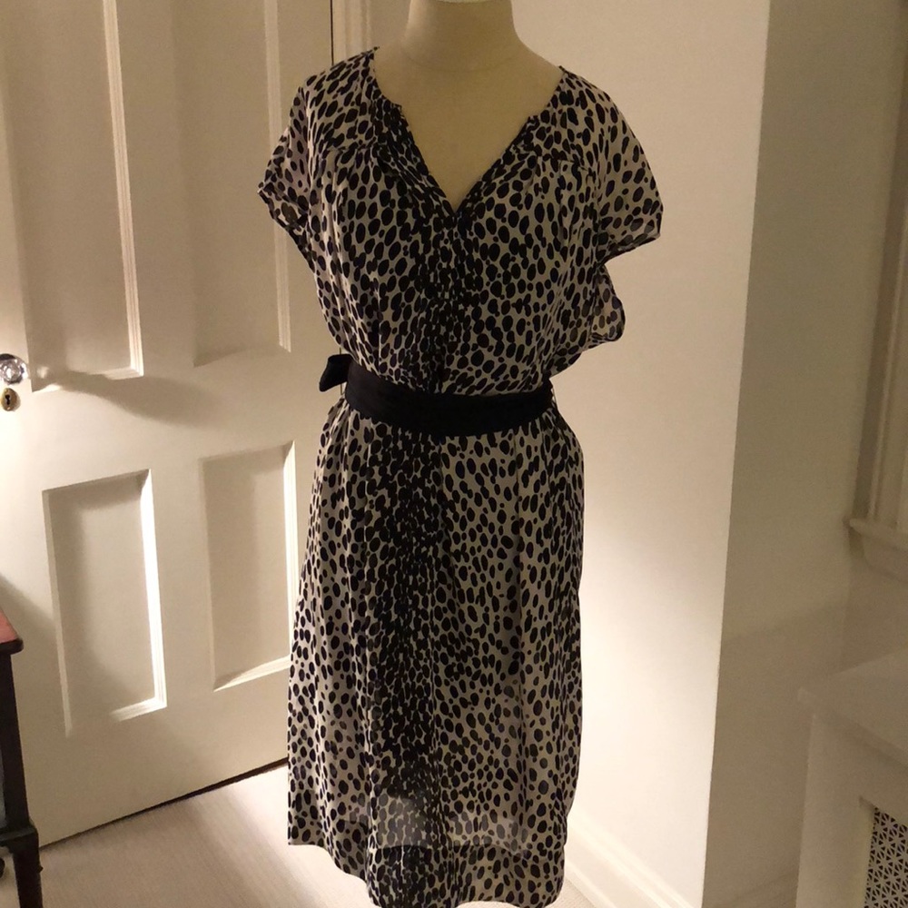 Leonard print silk dress
